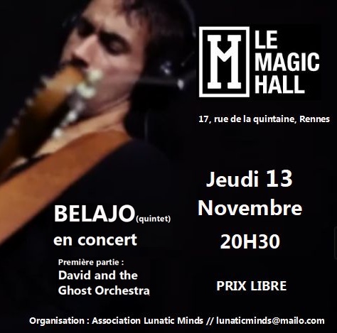 Belajo en concert @ Rennes