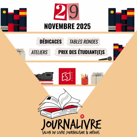 Journalivre, salon du livre journalisme et médias @ Lille