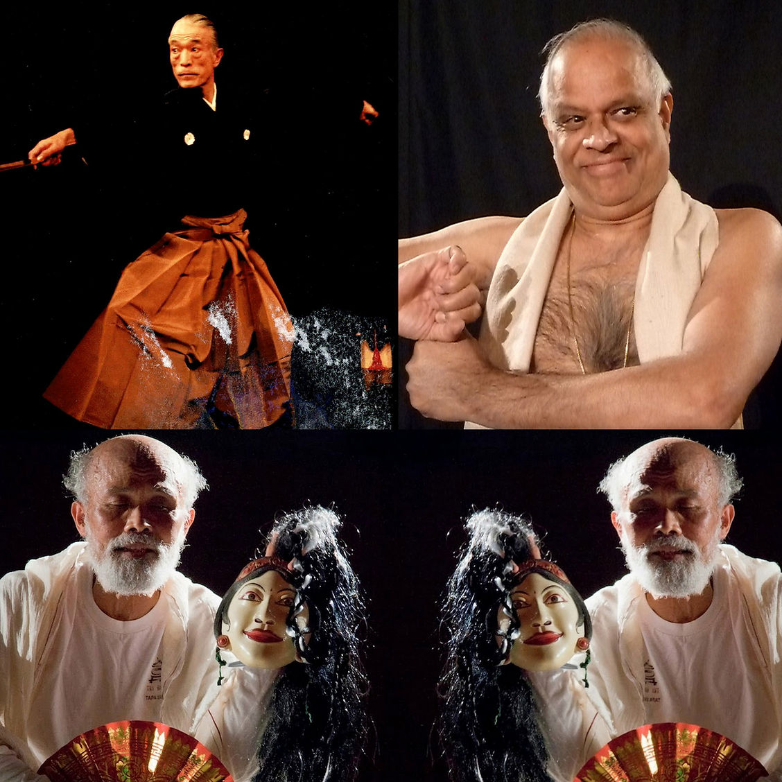 La Journée des Maîtres - Topeng, Kathakali, Nô et Kabuki @ Paris