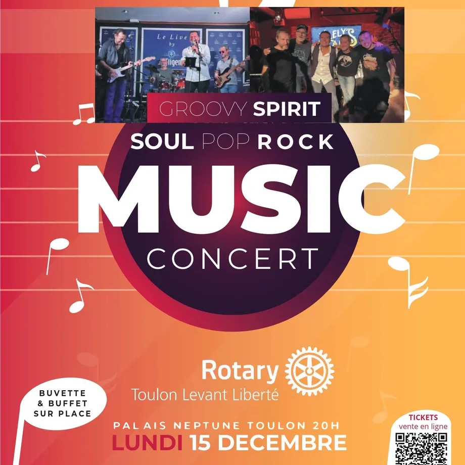 Concert Groovy Spirit @ Toulon
