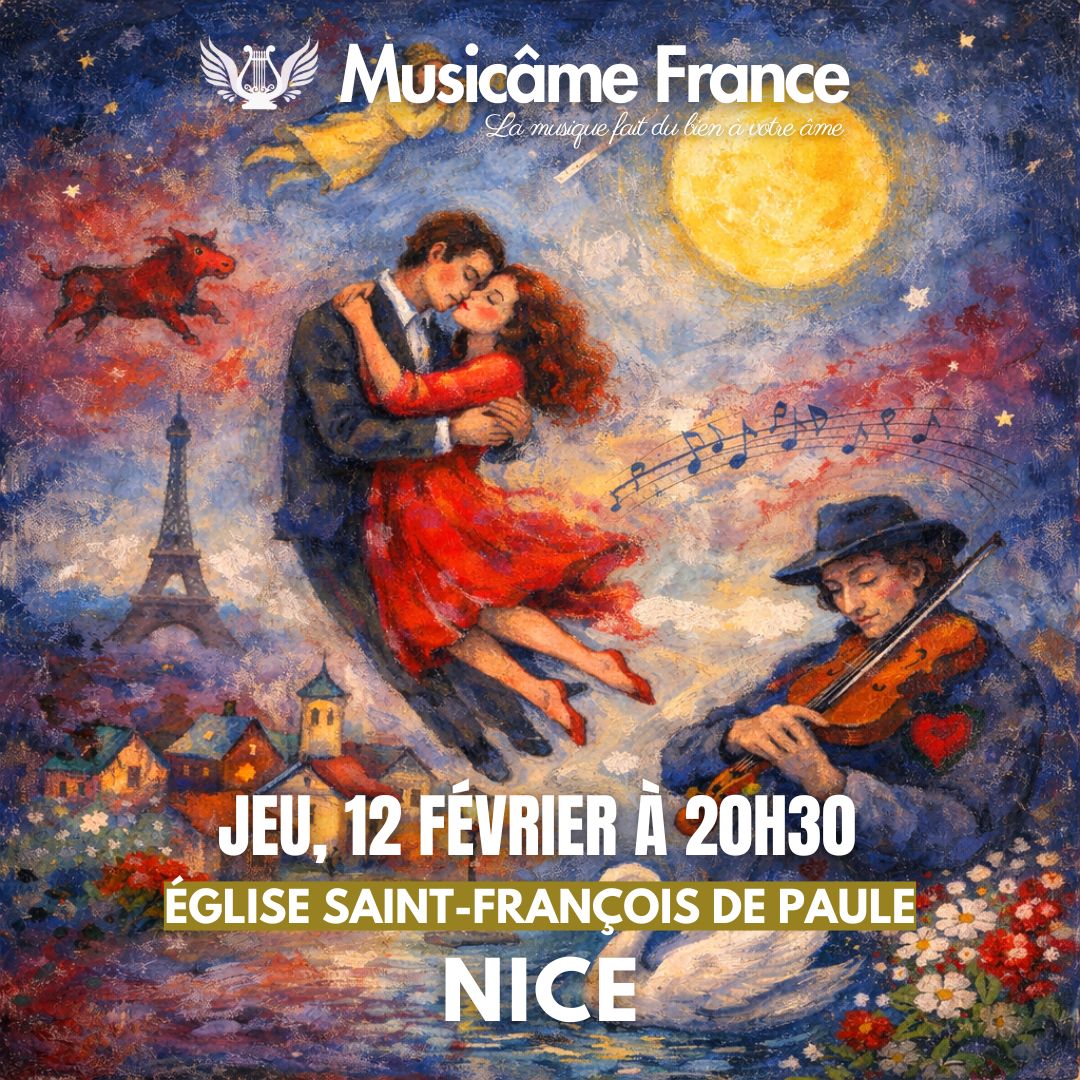 Concert Musicâme : Feu, Passion & Tendresse @ Nice