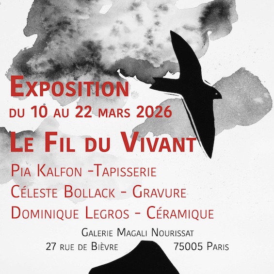 Vernissage de l'exposition Le Fil du Vivant @ Paris