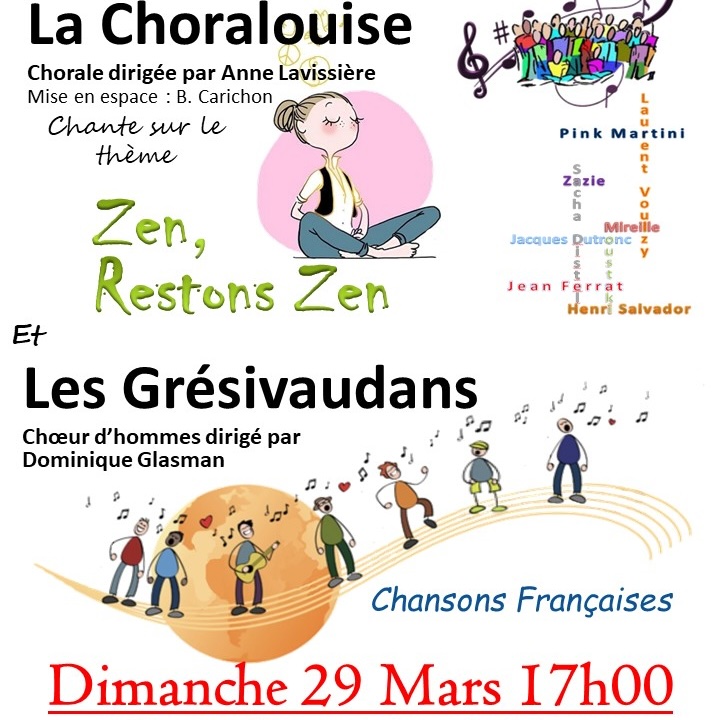 Concert bi choral 'Restons Zen !' @ Grenoble
