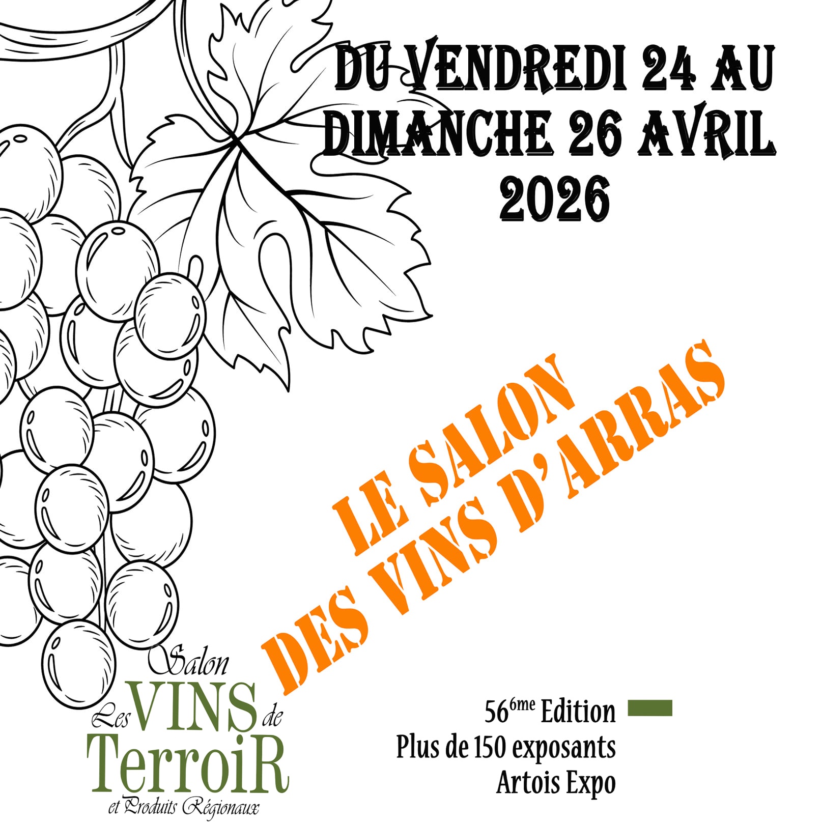 Salon Les Vins de TerroiR et Produits Régionaux @ Saint-Laurent-Blangy