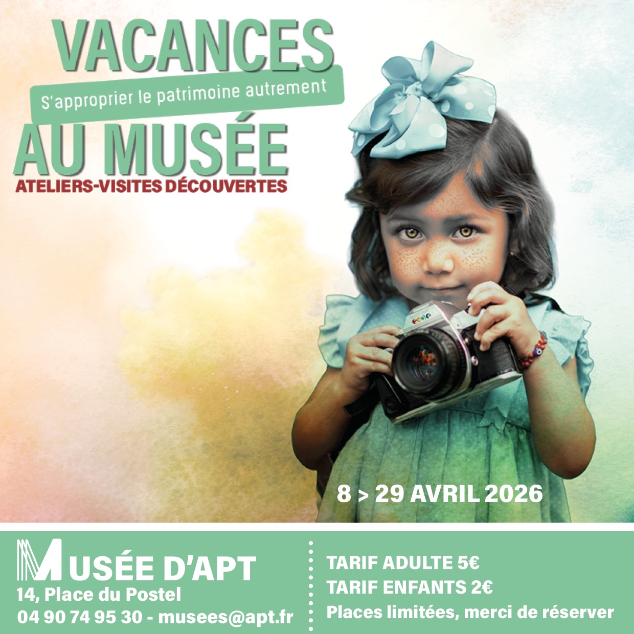 Vacances au Musée - Ateliers-visites découvertes @ Apt