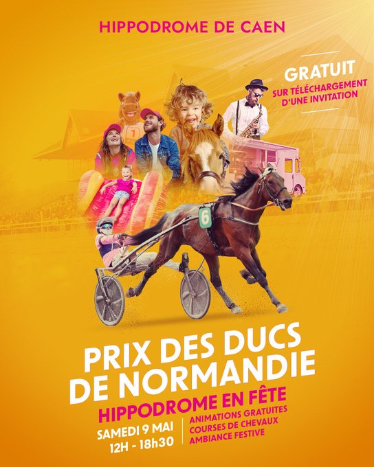 Le Prix des Ducs de Normandie au coeur d'une grande journée festive à Caen @ Caen