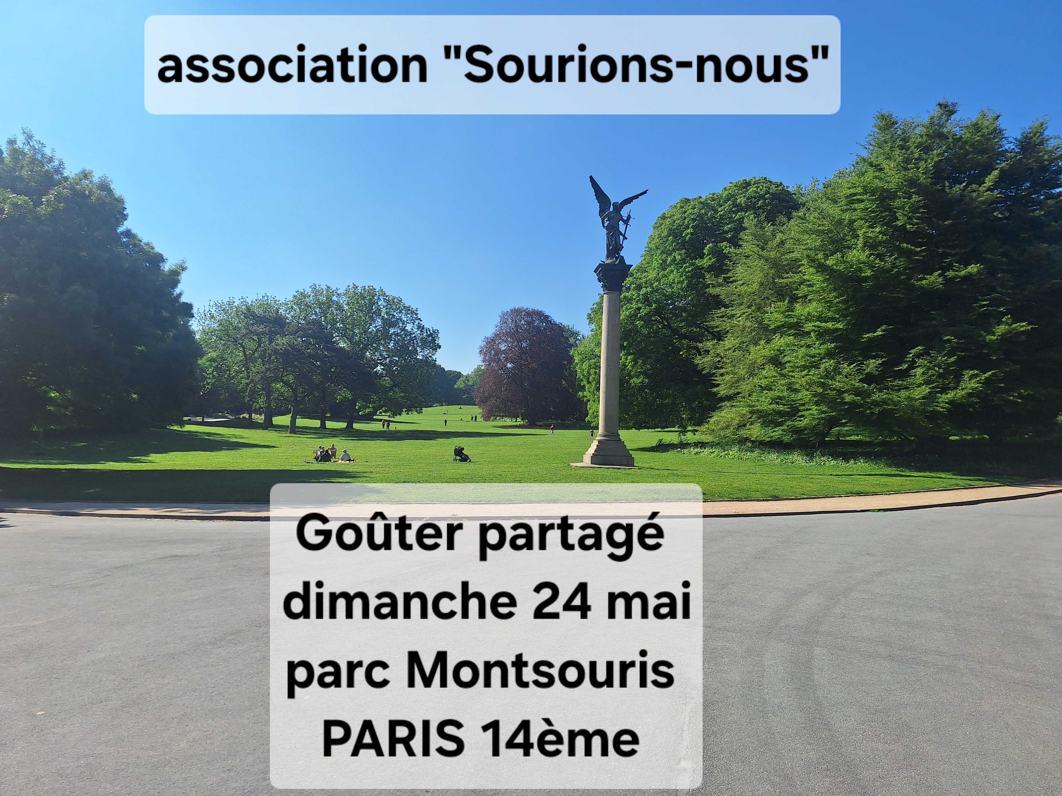 Goûter partagé au Parc Montsouris @ Paris