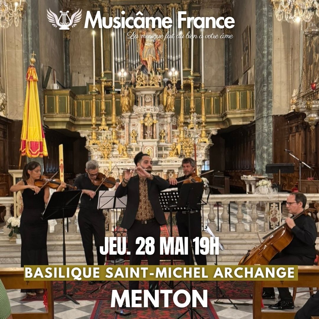 Concert Ensemble Musicâme France : Rossini, Telemann, Taffanel... @ Menton