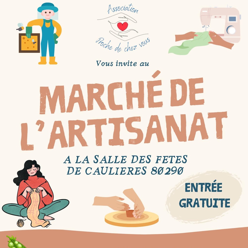 Marché de l’artisanat @ Caulières