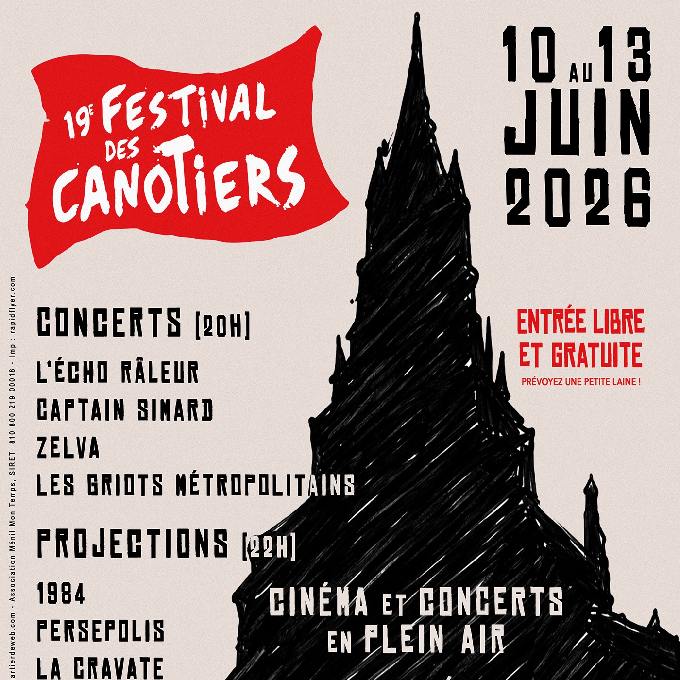 19e festival des Canotiers @ Paris