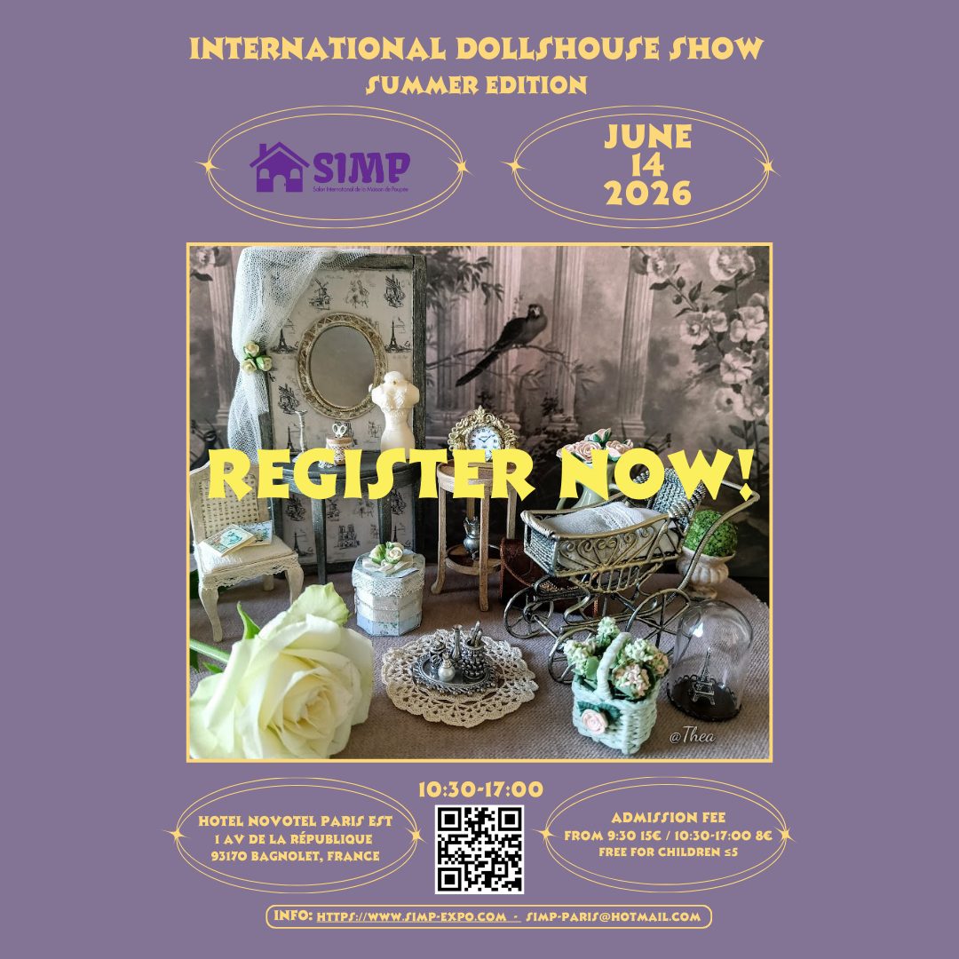 Salon International de la Maison de Poupée et Miniatures @ Bagnolet