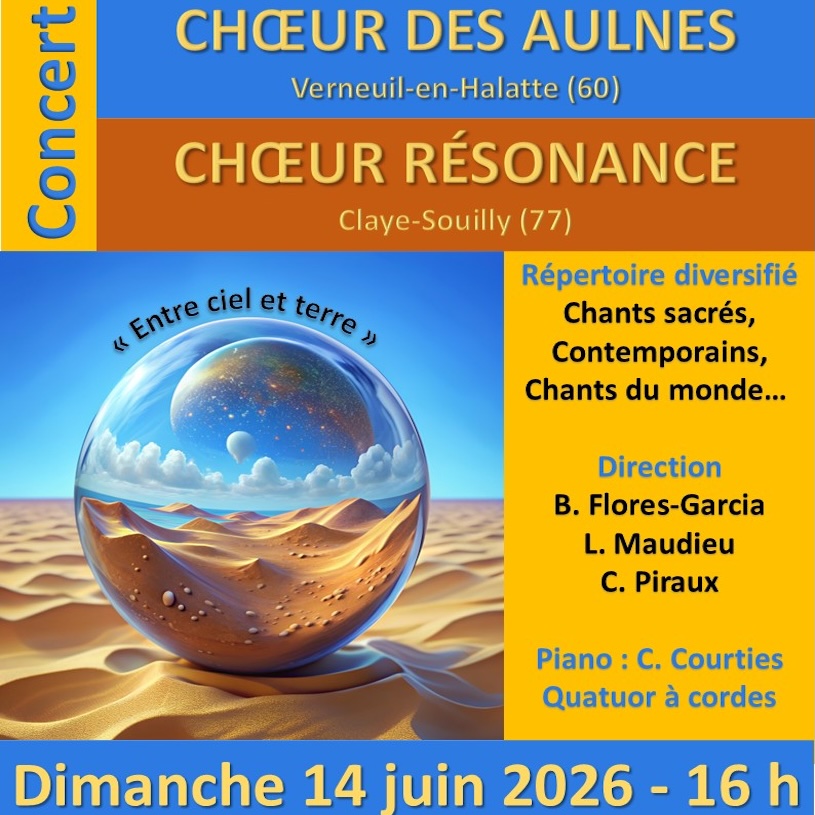 Concert 'Entre ciel et terre' @ Claye-Souilly