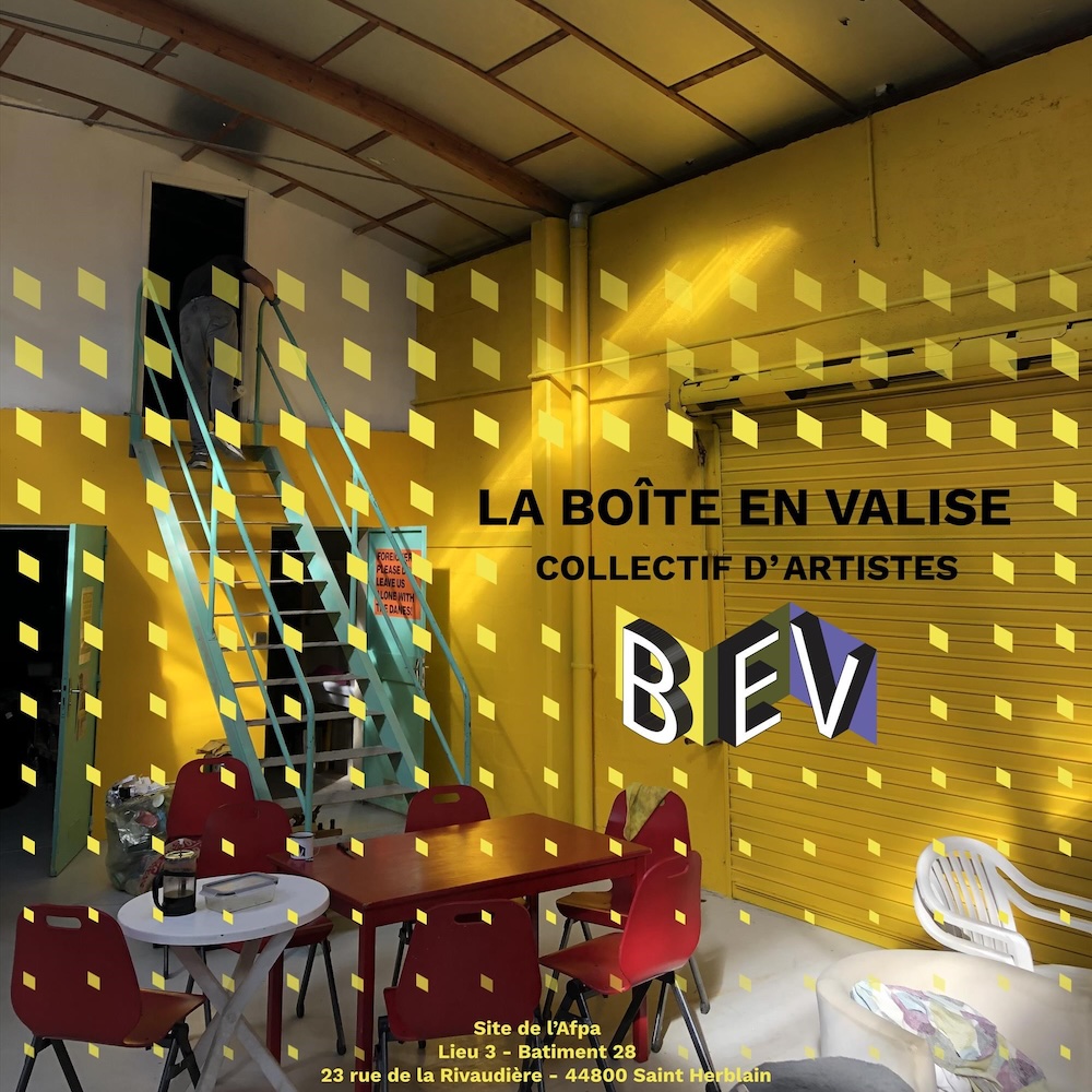 Le collectif d’artistes La boîte en Valise ouvre ses portes au public @ Saint-Herblain