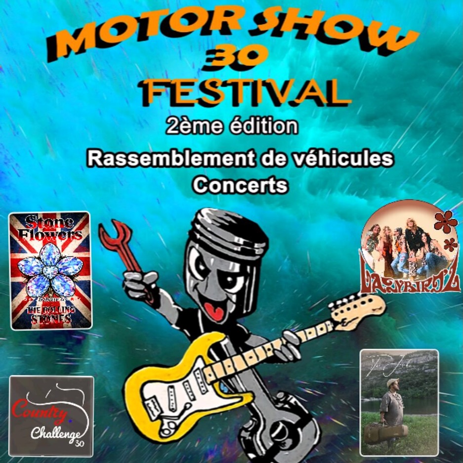 Rassemblement de véhicules et concerts  @ Valliguières