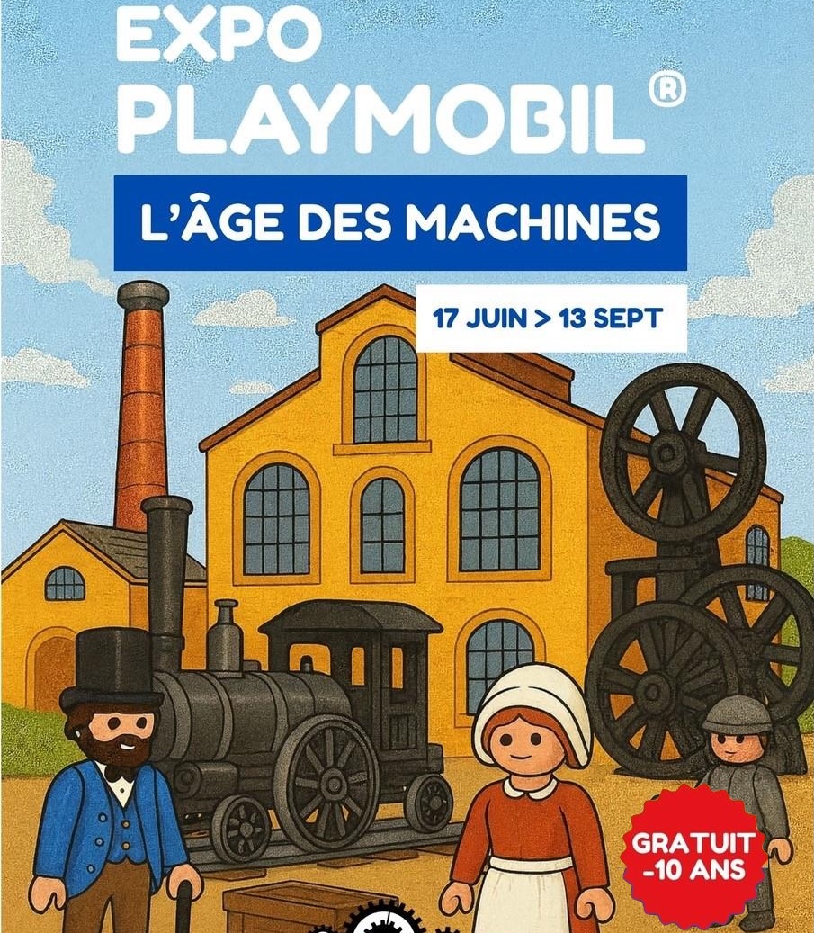 Les Playmobil - Exposition « L'Âge des Machines » @ Azay-le-Rideau