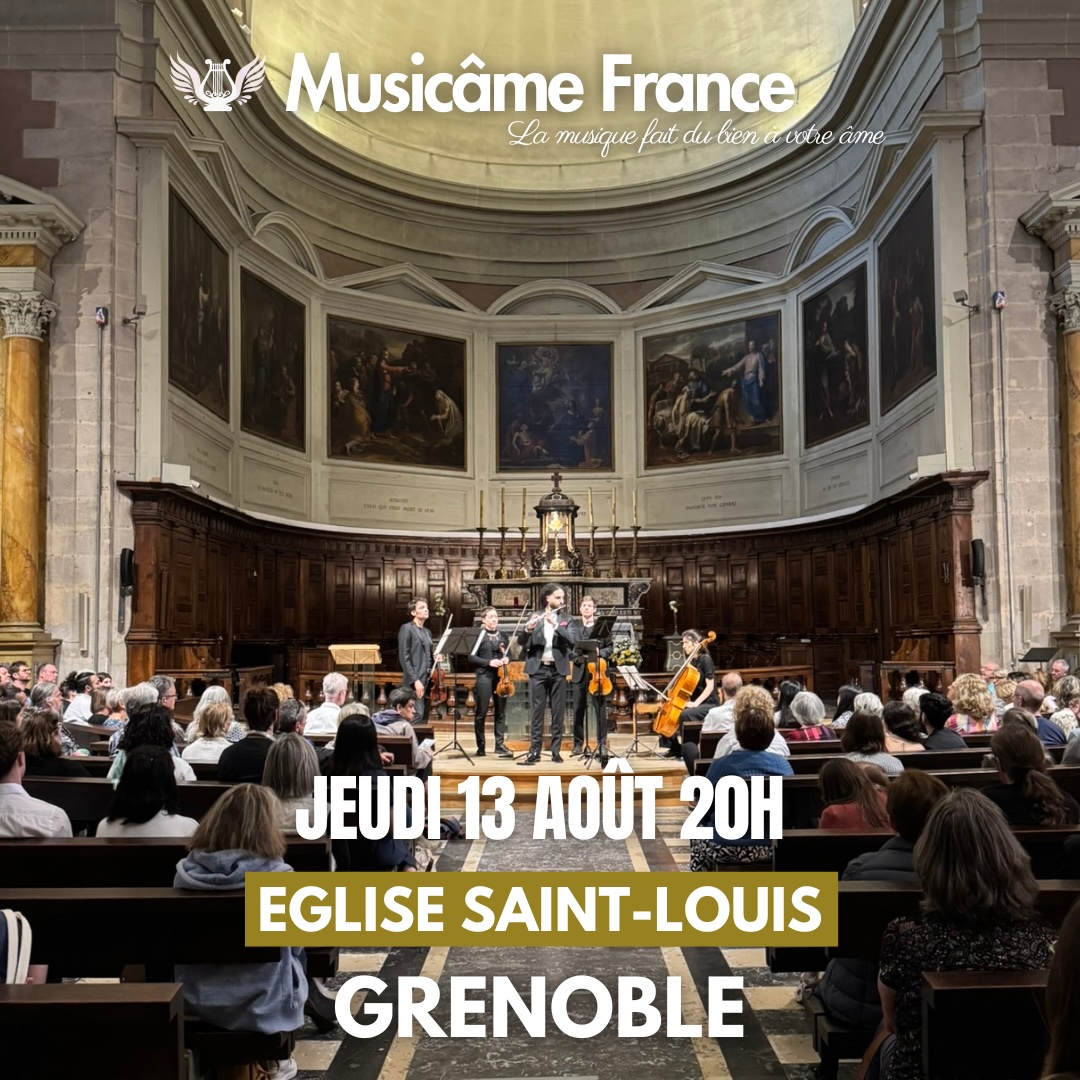 Concert Musicâme France : Ravel, Debussy, Vivaldi, Cantemir, Mozart, Bach, Doppler,... @ Grenoble