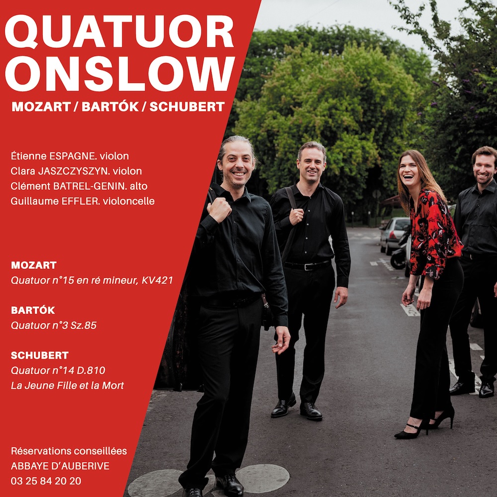 Concert avec le Quatuor Onslow @ Auberive