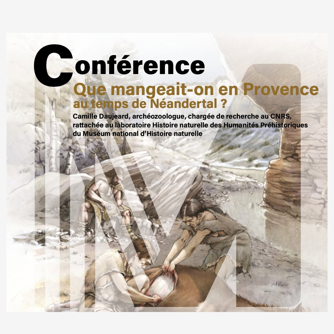 Que mangeait-on en Provence au temps de Néandertal ? @ Apt