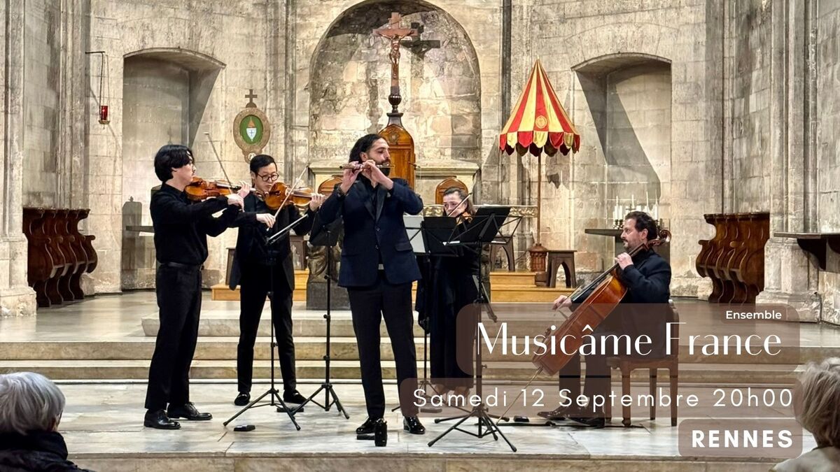 Concert Ensemble Musicâme : Ravel, Debussy, Cantemir, Mozart,... @ Rennes