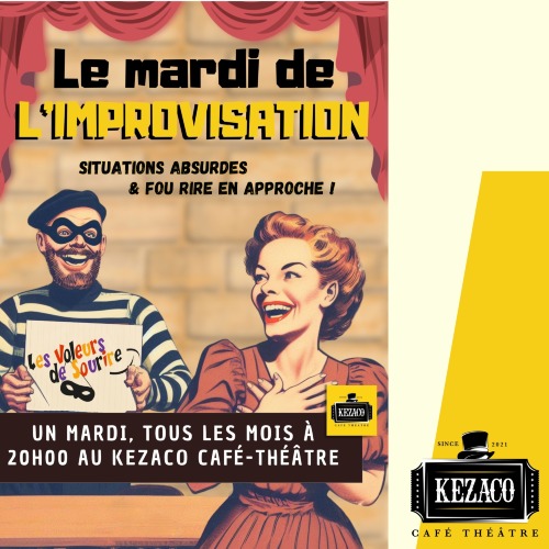 Mardi de l’improvisation avec Les Voleurs de Sourire @ Mâcon