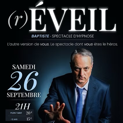 (r)ÉVEIL - Spectacle d'hypnose @ Gueugnon