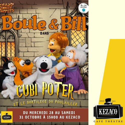 Boule & Bill dans Cubi Poter, le sortilège du poulailler @ Mâcon