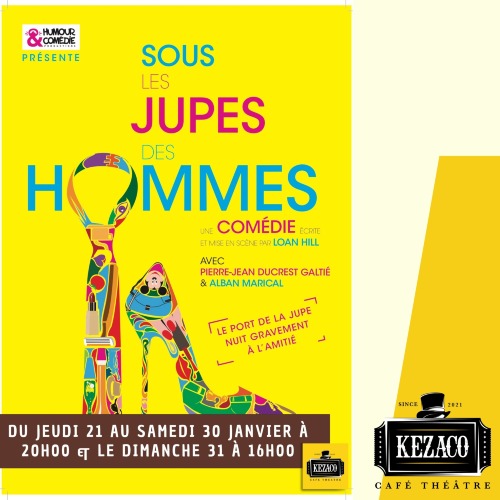 Sous les jupes des hommes @ Mâcon