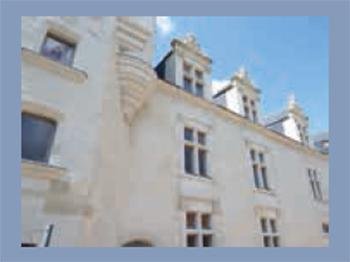 Le grand logis du château d'Ancenis @ Archives départementales de Loire-Atlantique