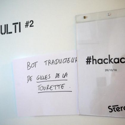 Hackacon#2 - Workshop @ Stereolux