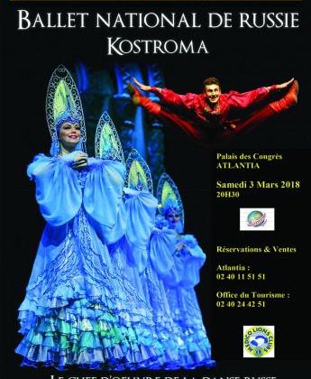 Ballet national de Russie Kostroma @ Palais des Congrès - Atlantia