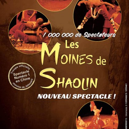 Les Moines de Shaolin - Nouveau spectacle! @ Cité des Congrès de Nantes