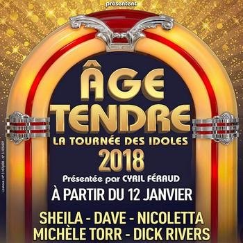 Âge tendre - La tournée des idoles 2018 @ Zénith Nantes Métropole