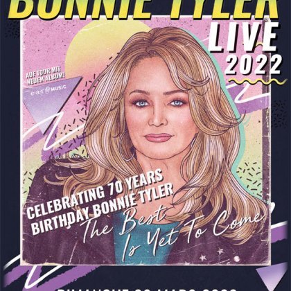Bonnie Tyler Live 2022 @ Cité des Congrès de Nantes
