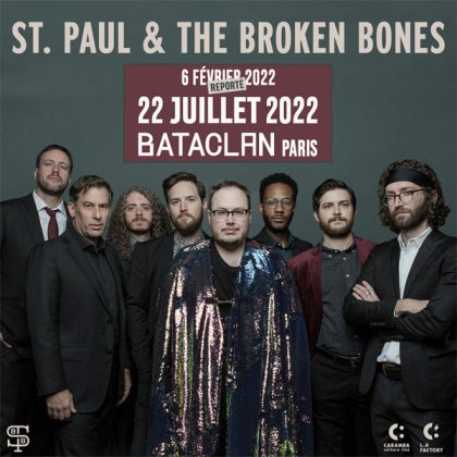St. Paul And The Broken Bones @ Le Bataclan