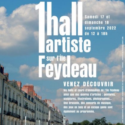 « Un hall, un artiste » sur l'Île Feydeau @ Île Feydeau