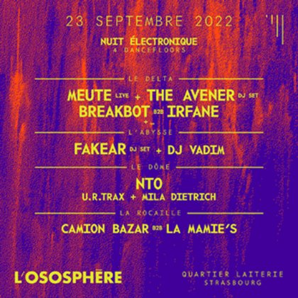 L'ososphère: Meute + The Avener @ Quartier Laiterie