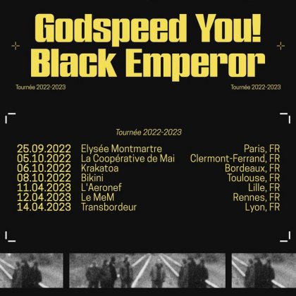 Godspeed You! Black Emperor @ La coopérative de Mai