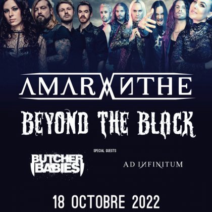 Amaranthe + Beyond The Black @ Rock School Barbey