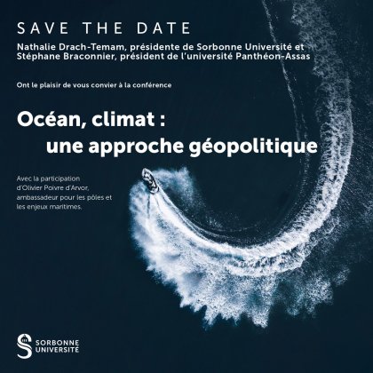 Océan, climat: une approche géopolitique  @ Campus des Cordeliers
