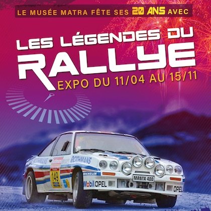 Les Légendes du Rallye  @ Musée Matra