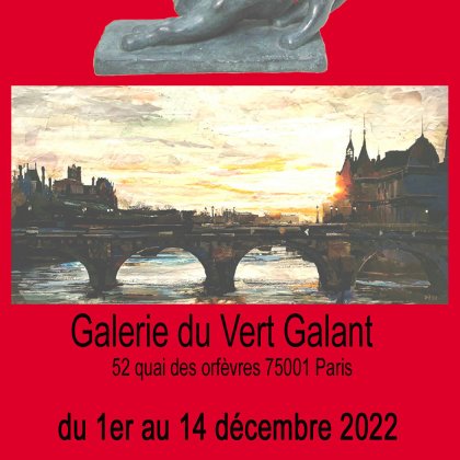 Claude Quentelo & André-Didier Dana - Bronzes et Collages @ Galerie du Vert Galant