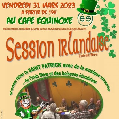 Soirée irlandaise  @ Café Équinoxe 