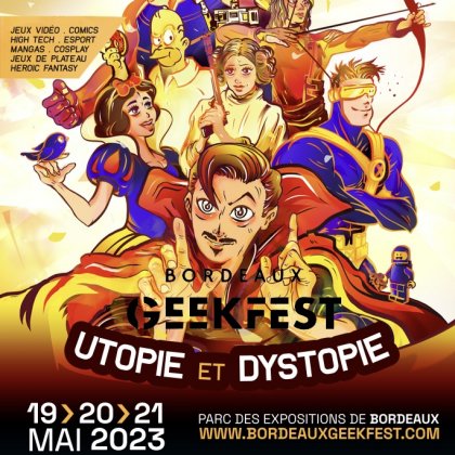 Bordeaux Geekfest 2023 @ Parc des Expositions de Bordeaux