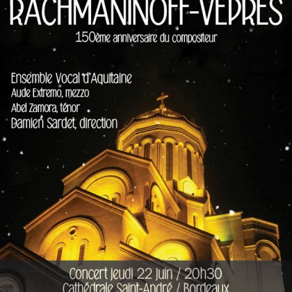 Vêpres de Rachmaninoff @ Cathédrale Saint-André