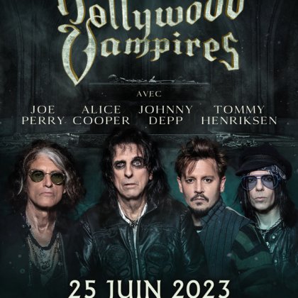 Hollywood Vampires @ Zénith Paris - la Villette