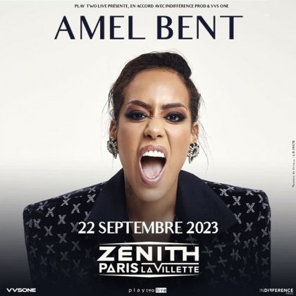 Amel Bent @ Zénith Paris - la Villette
