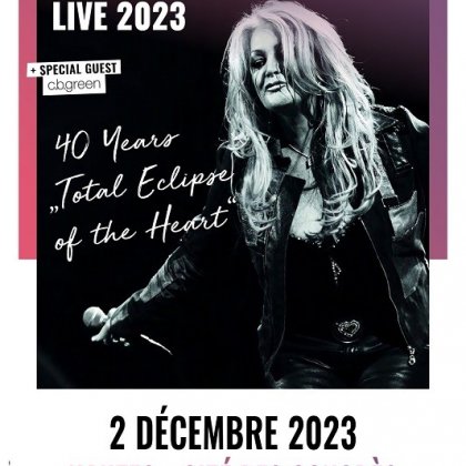 Bonnie Tyler Live 2023 @ Cité des Congrès de Nantes