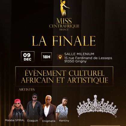 Miss Centrafrique France 2024 @ Salle Milenium