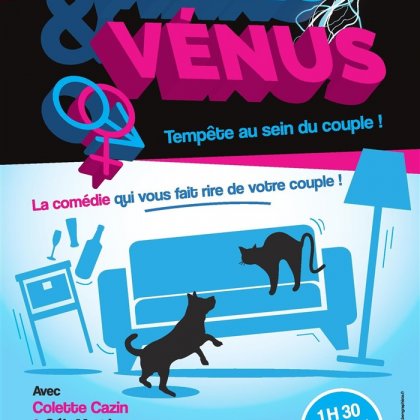Mars & Vénus, tempête au sein du couple ! @ Salle Victor Hugo