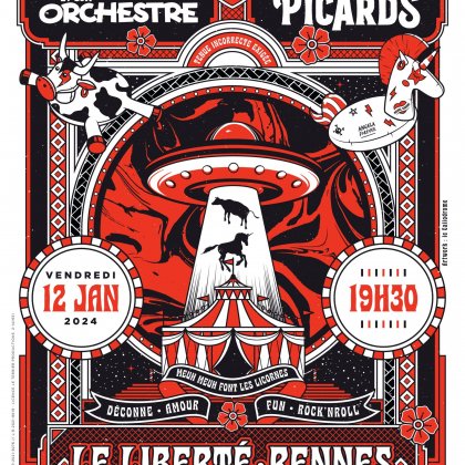Les Fatals Picards et Marcel et son Orchestre @ Le liberté